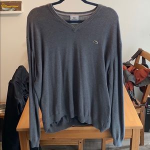 Lacoste Sweater - Gray